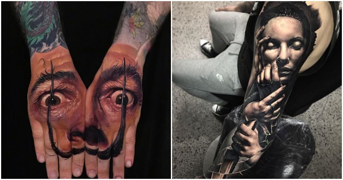 Прекрасни: 15 реалистични татуировки, от които ни побиха тръпки