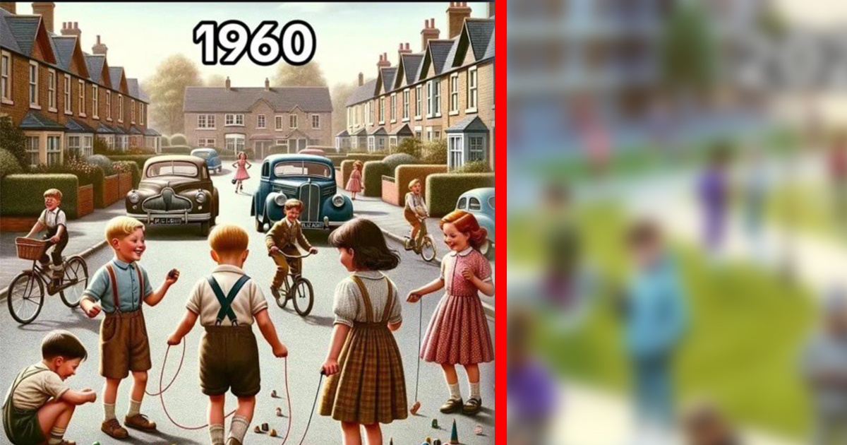 Тъжно, но истина: Илюстрации показват как се е променила детската игра през последните десетилетия