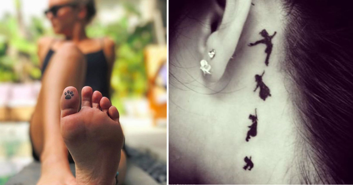 Скрити, но прекрасни: 10 идеи за дискретни татуировки за всички срамежливци