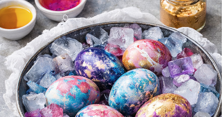 Боядисване на яйца с лед – новият хит, който изглежда като от списание