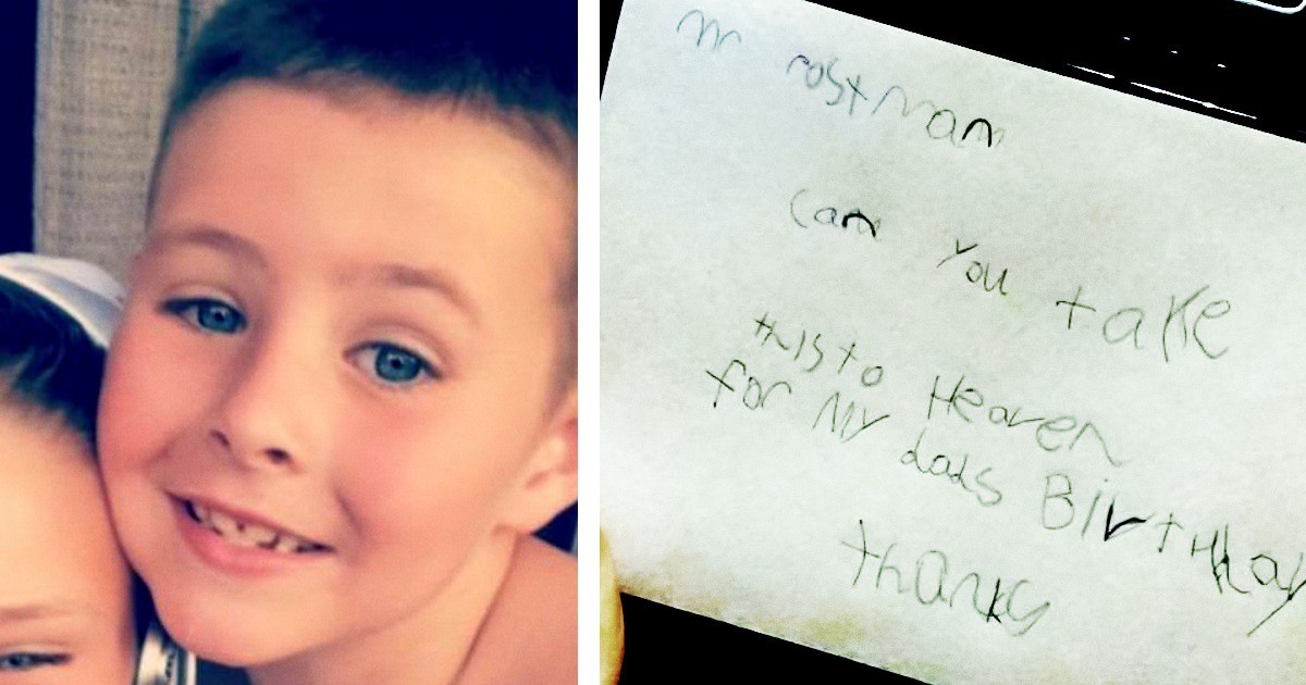 Трогателно: 7-годишно момченце изпрати писмо до баща си в Рая и получи отговор