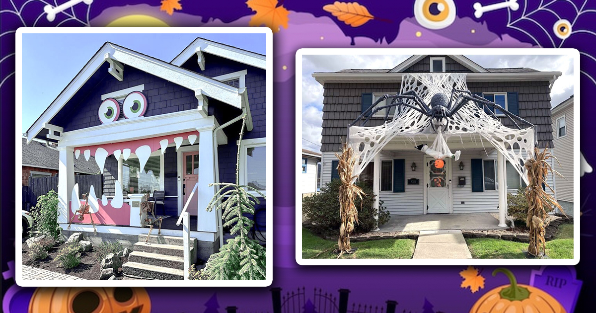 30 призрачни идеи, с които хората преобразиха къщите си за Хелоуин