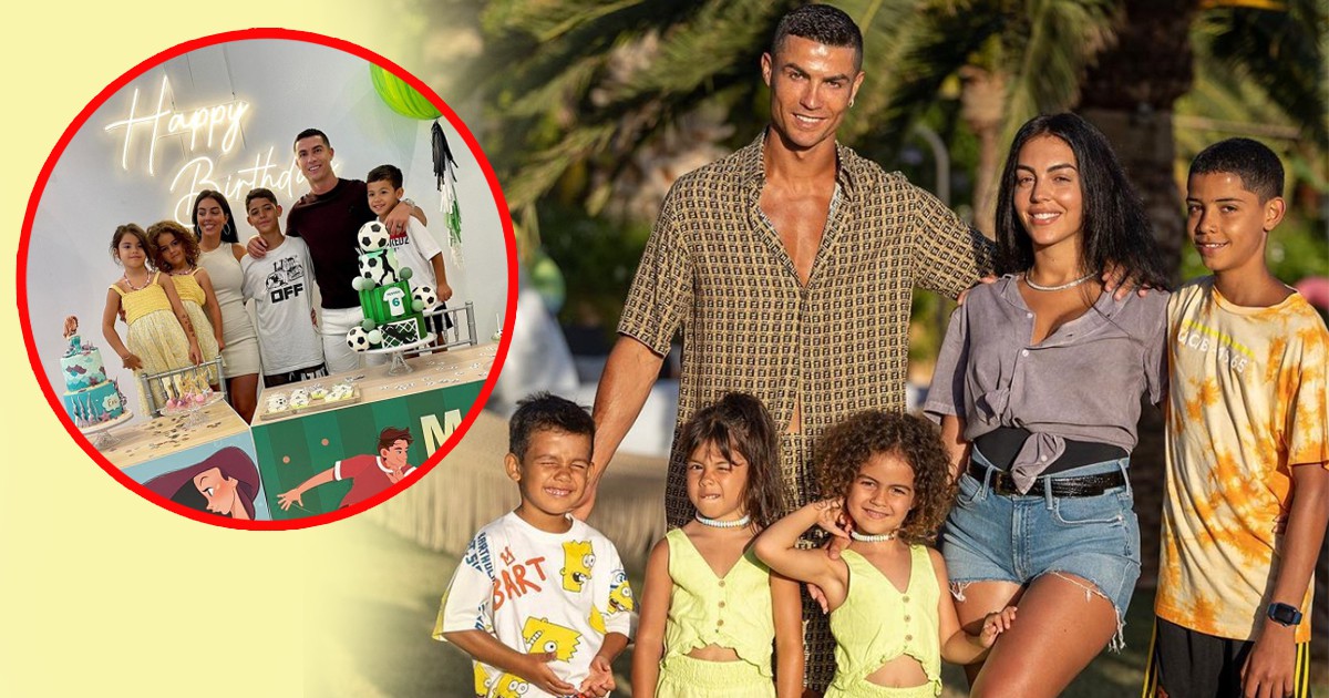 Близнаците на Кристиано Роналдо отпразнуваха своя 6 ти рожден ден