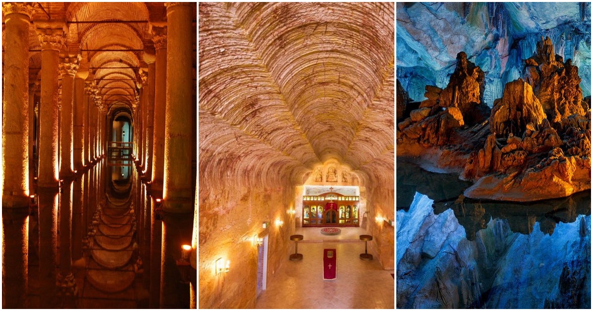 30 подземни атракции, които всеки трябва да види през живота си