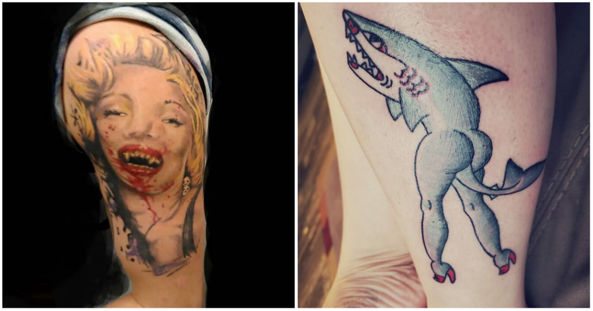 Пълен провал: 25 меко казано ужасяващи татуировки