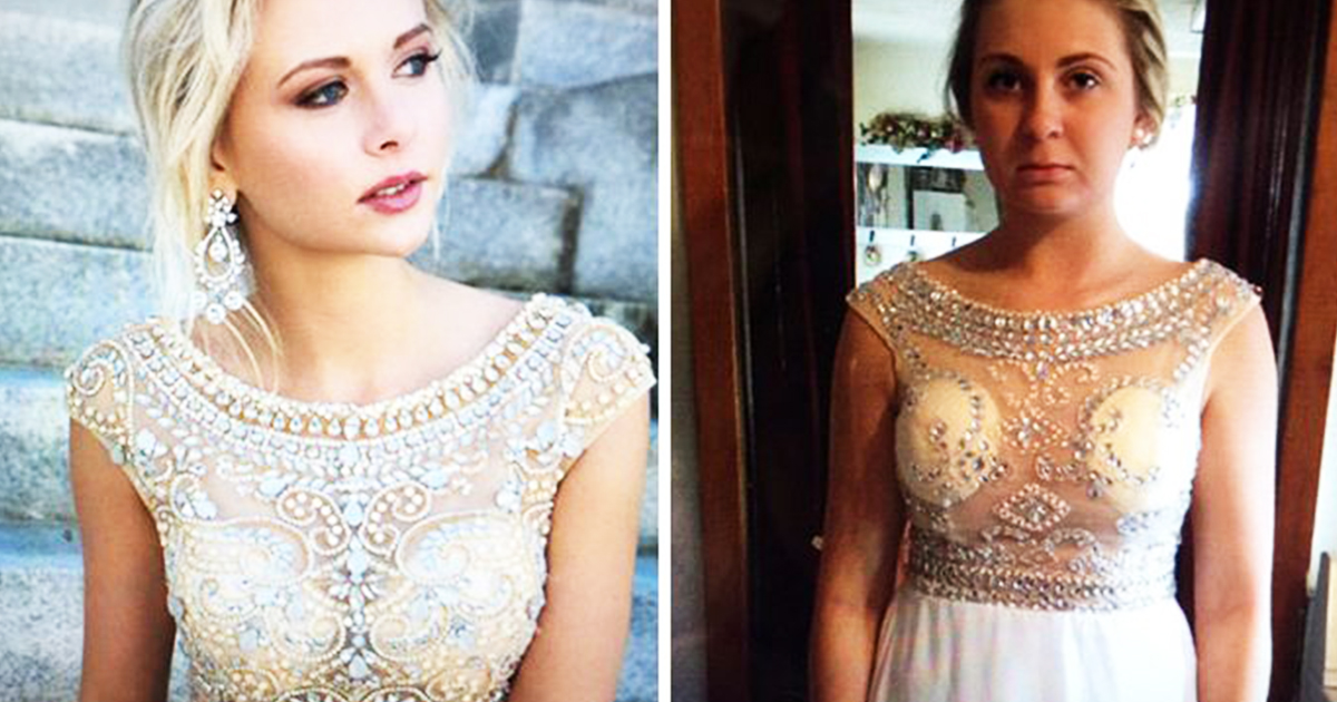 20 момичета, които искрено съжаляват, че са поръчали балните си рокли онлайн