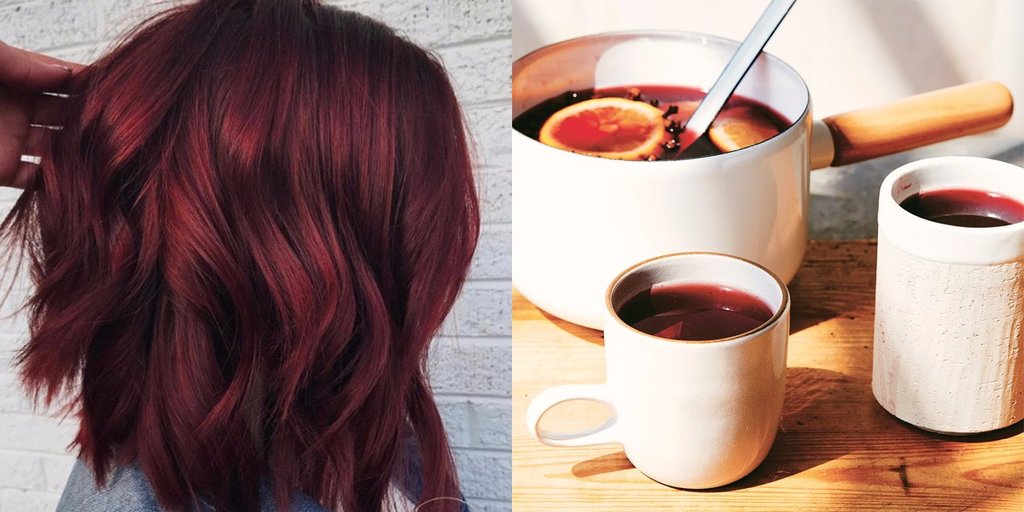 „Най-топлата“ зимна тенденция: Коса с цвят на греяно вино