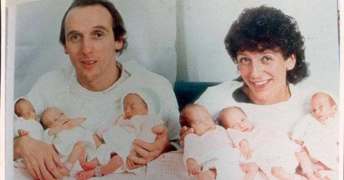 Преди 37 години се раждат първите ШЕСТЗНАЧКИ в света. Вижте как изглеждат те днес