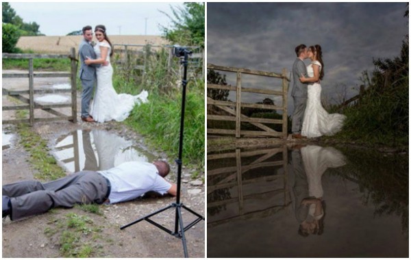 20 снимки, доказващи, че сватбените фотографи са откачени