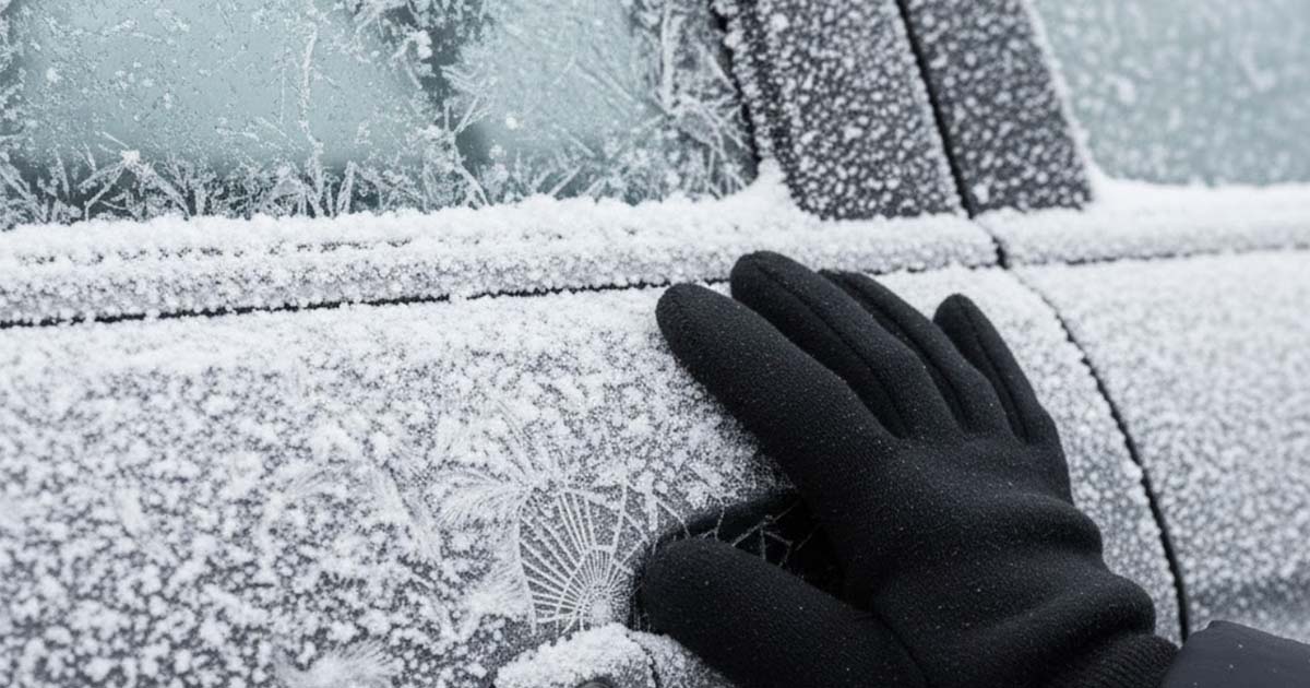 Вратата на колата пак е замръзнала? Ето как да я отворите бързо и лесно width=