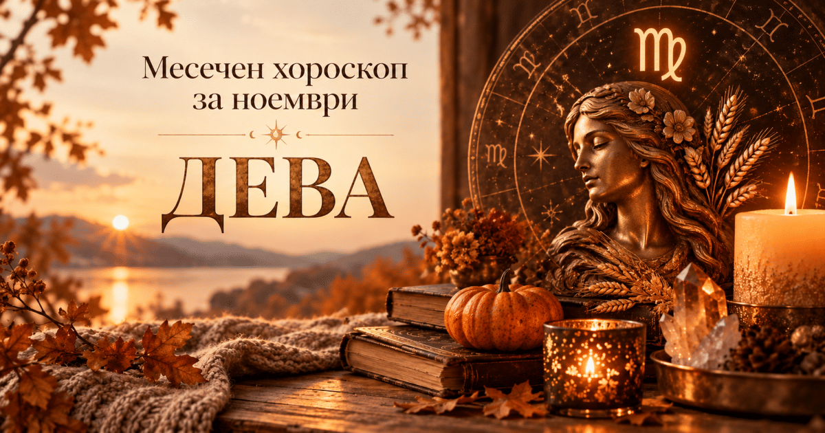 Месечен хороскоп за Дева за ноември