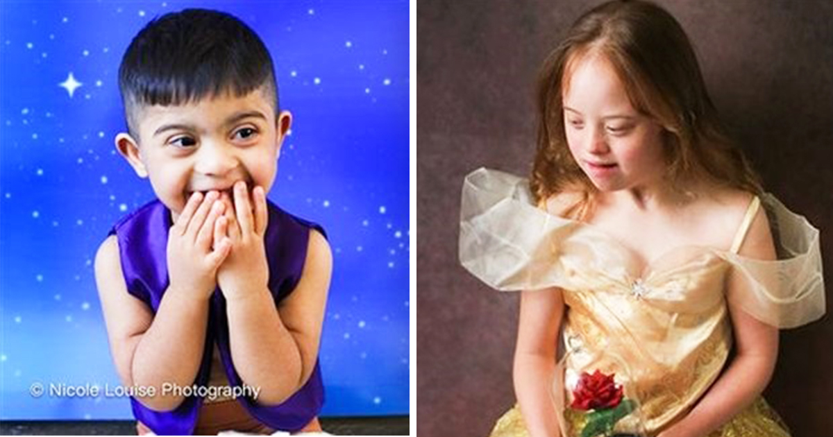 Фотограф заснема деца със синдром на Даун като Дисни герои