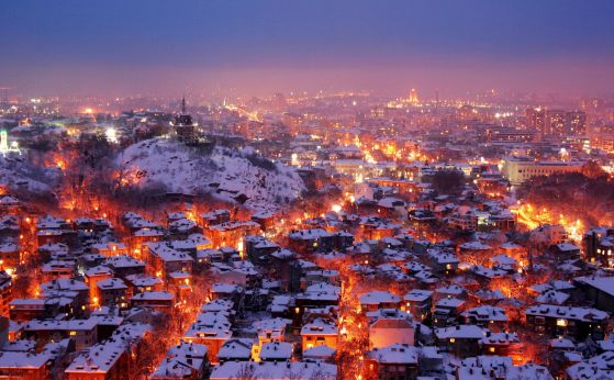 Снимка на Пловдив през зимата бе избрана за най-красивата в света