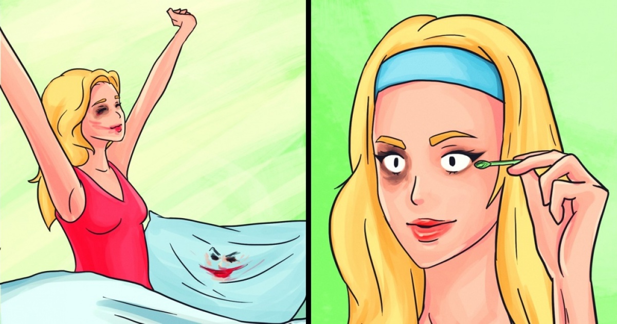 Забавни комикси: 10 ситуации, които са познати на всички мързеливи момичета