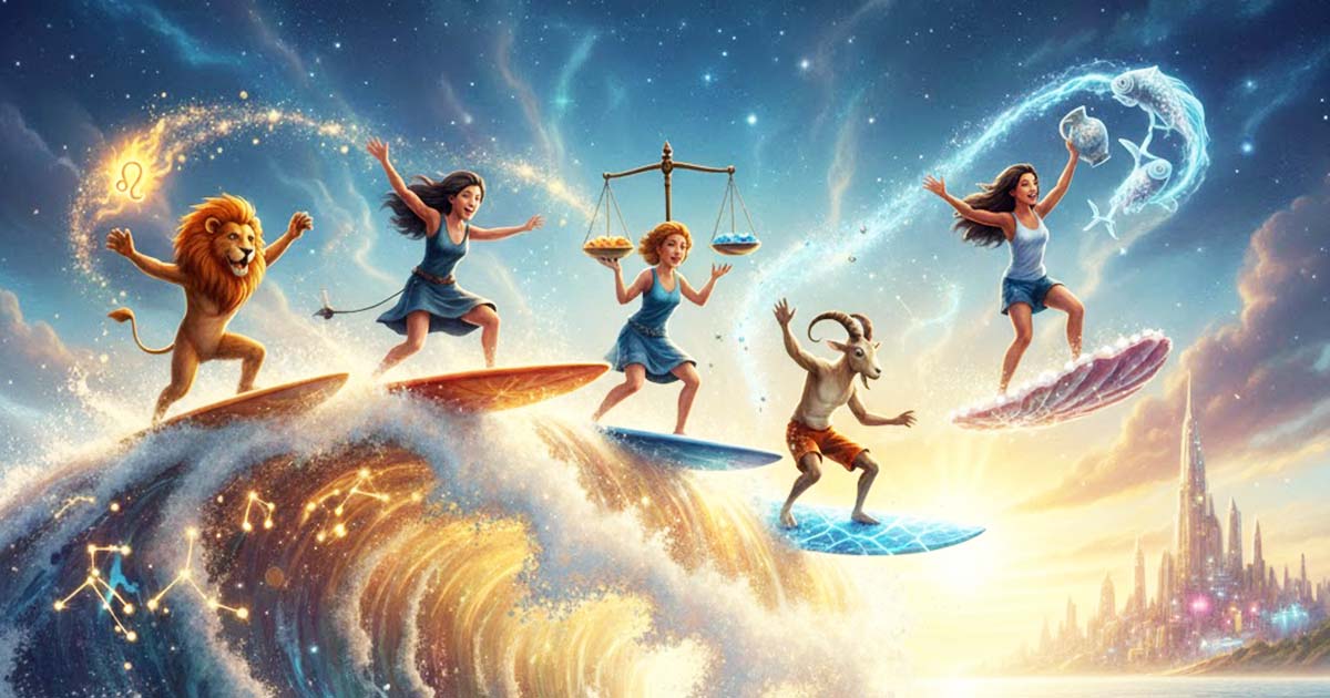 Новата седмица идва като силна приливна вълна която отнася съмненията