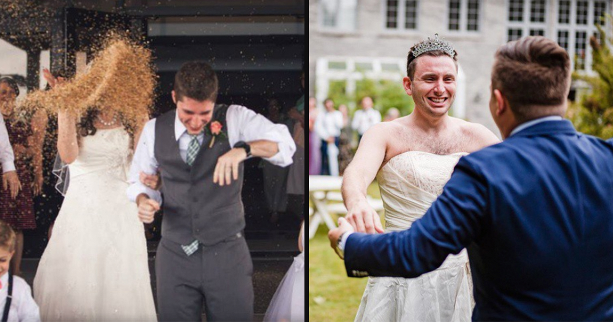 Истински провали: 18 снимки, които доказват, че перфектната сватба не съществува
