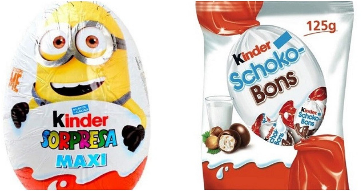 Агенция по храните ИЗТЕГЛЯ от пазара шоколадови яйца и бонбони на Kinder