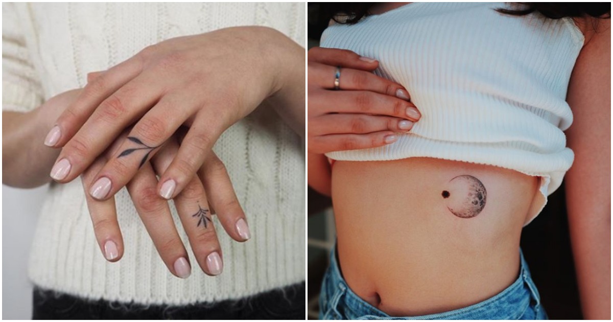 Нежна мода: 29 малки татуировки, подходящи за всяка дама