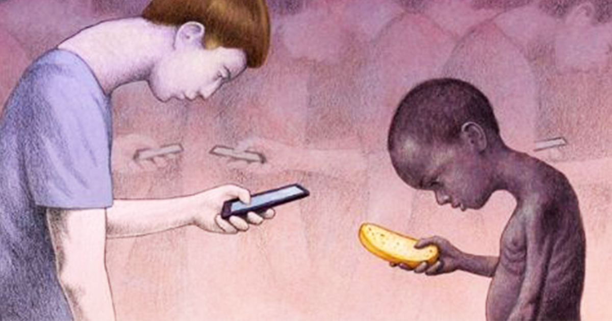Светът днес: 14 искрени илюстрации, които разкриват страшната истина за обществото ни