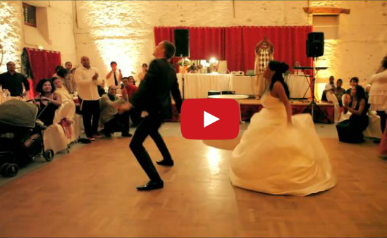 Най-невероятният първи сватбен танц (Видео)