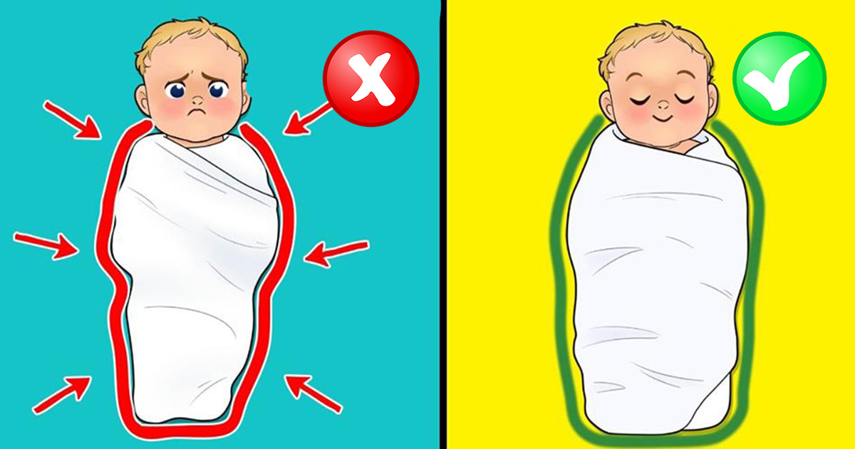 Как да повиете бебе и кои са най-честите грешки на родителите