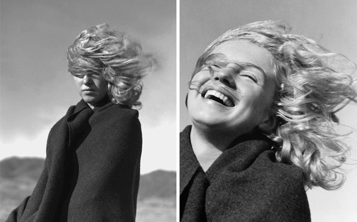 19 непоказвани снимки на Мерилин Монро, когато е била само на 20
