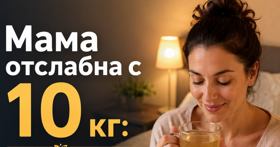 Мама отслабна с 10 кг: напитката, която започна да приема вечер преди лягане