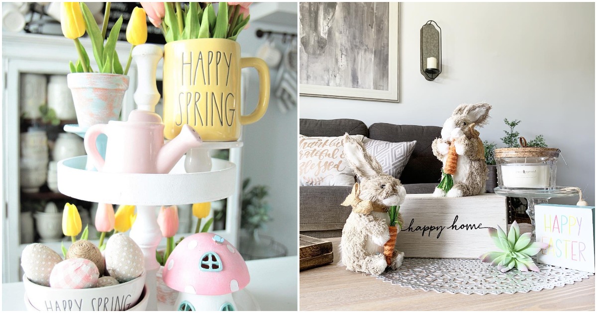 25 декорации за дома, които ще направят Великден любимия ви празник