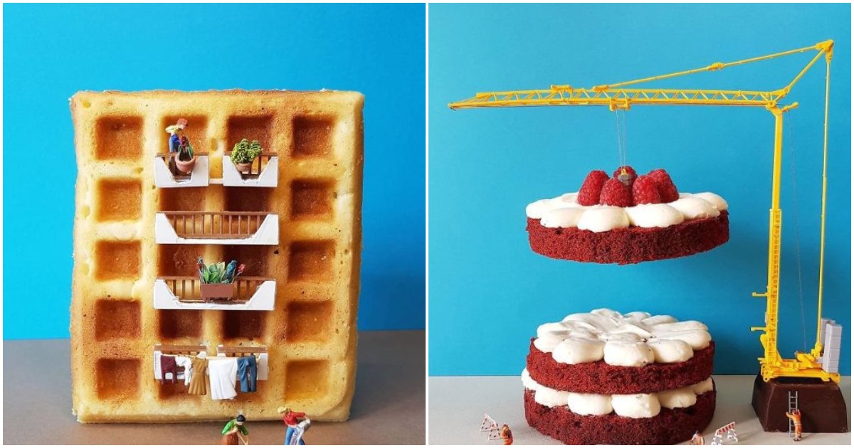 15 невероятни торти, които изглеждат като сцени от истинския живот