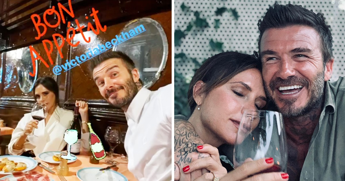 Дейвид Бекъм сподели че съпругата му Виктория яде едно и