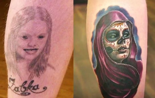 Забавно: Ужасни татуировки, които са превърнати в шедьоври