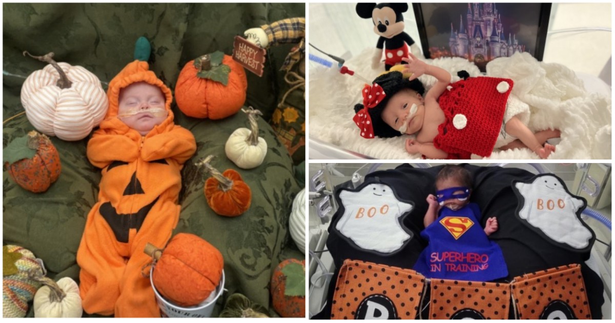 Очарователно: Недоносените бебчета в тази болница се събудиха в супергеройски костюми за Хелоуин