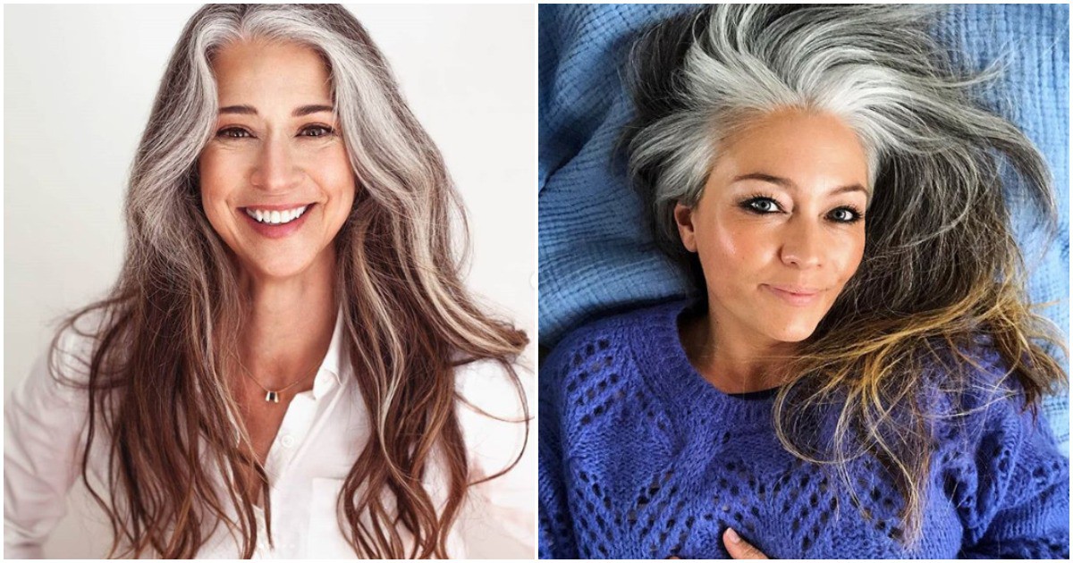 Естествена красота: 18 дами, които не се притесняват от бялата коса
