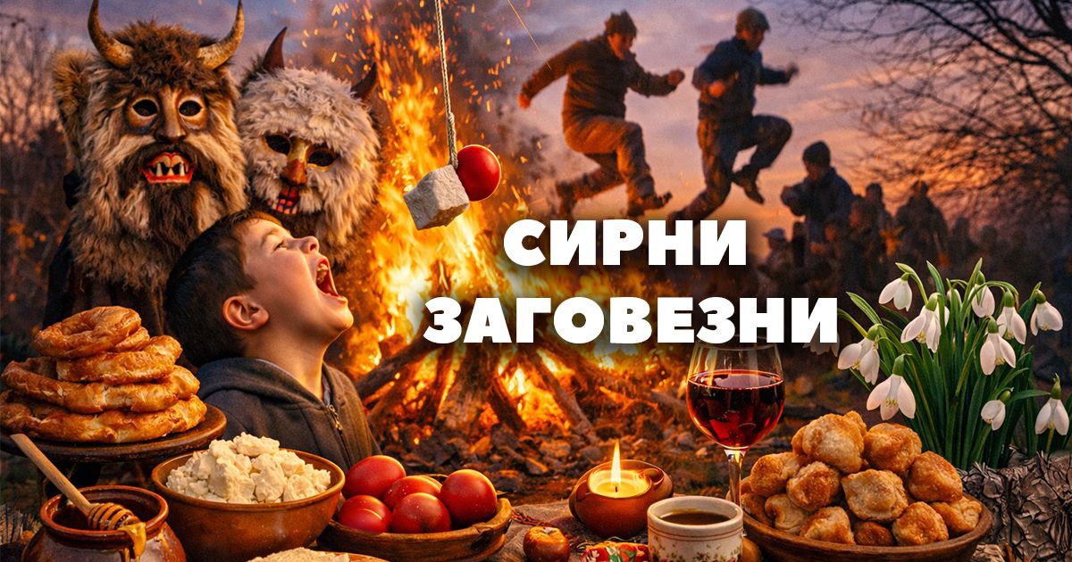 Тази неделя – 22 февруари честваме Сирни Заговезни Празникът известен