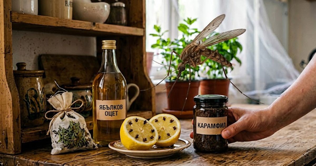 Толкова е лесно: Всеки го има в шкафа, но не знае, че държи комарите далеч
