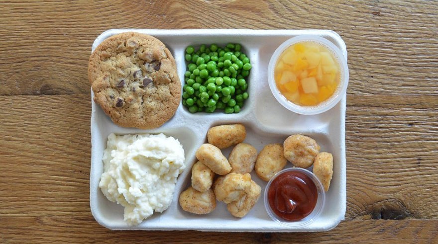 Какво обядват децата в различните училища по света