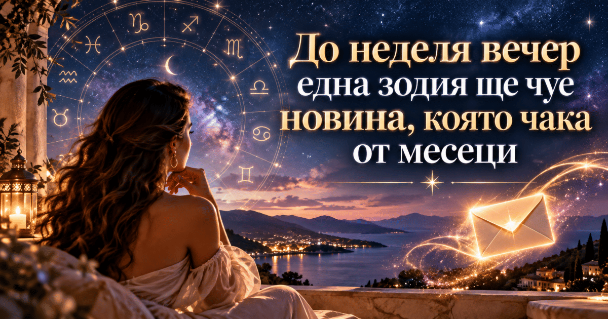 До неделя вечер една зодия ще чуе новина, която чака от месеци
