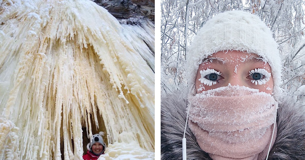 Животът не спира и при -62 градуса: Ето как изглежда ледената приказка в най-студения град в света