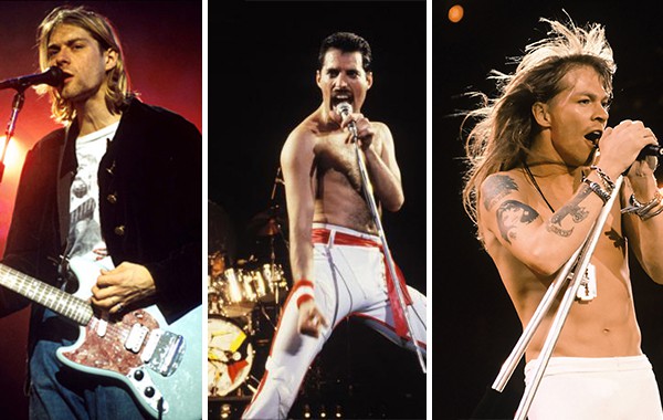 Топ 10 на най-добрите рок песни от 90-те