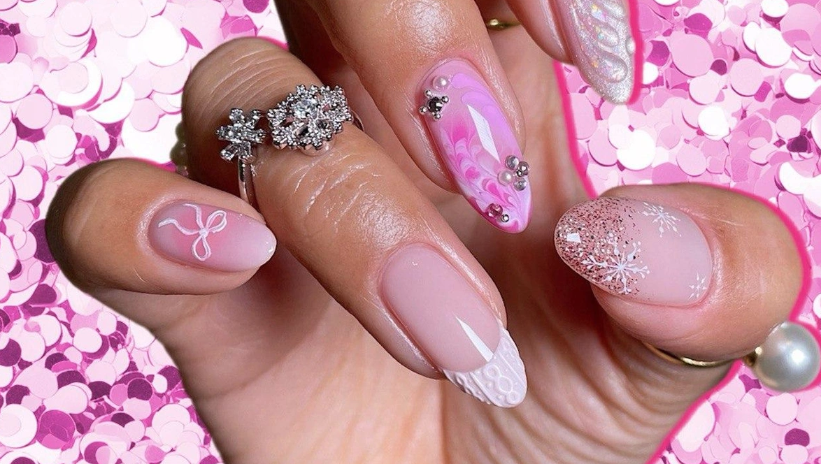 5 красиви снежни маникюра за зимата