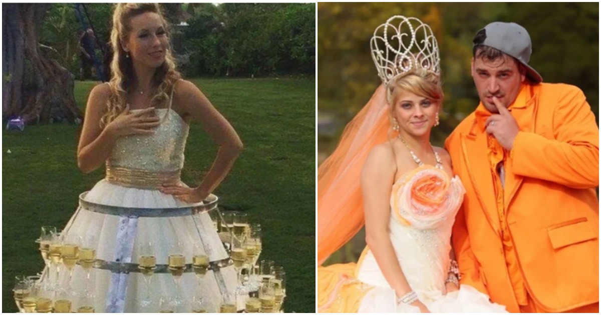 Забавно: 20 сватбени рокли, които са прекалено нереални