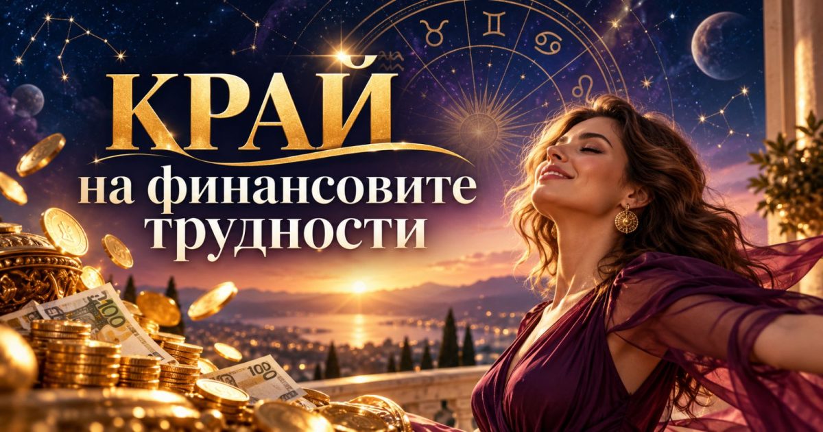 КРАЙ на ПАРИЧНИТЕ ТРЕВОГИ за тези 3 зодии: От днес всичко се променя
