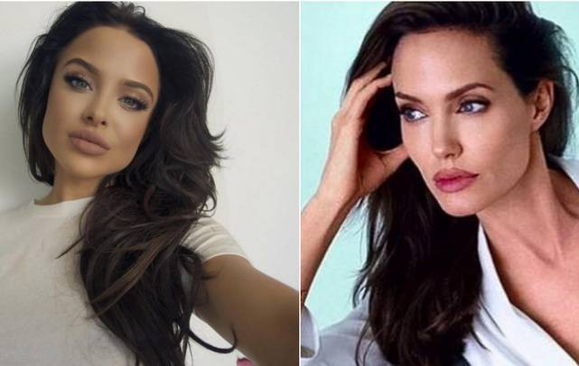 Интернет се побърка по новата двойничка на Анджелина Джоли