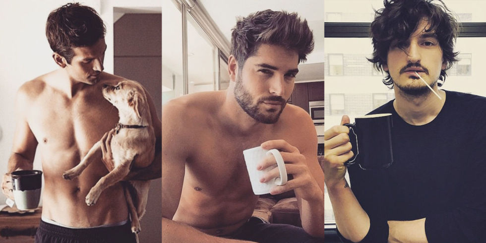 Мъжете и кафето - една неочаквано секси комбинация