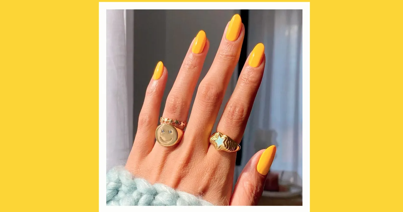 Горчичен шербет: 16 от най-ярките и актуални идеи за жълт пролетен маникюр