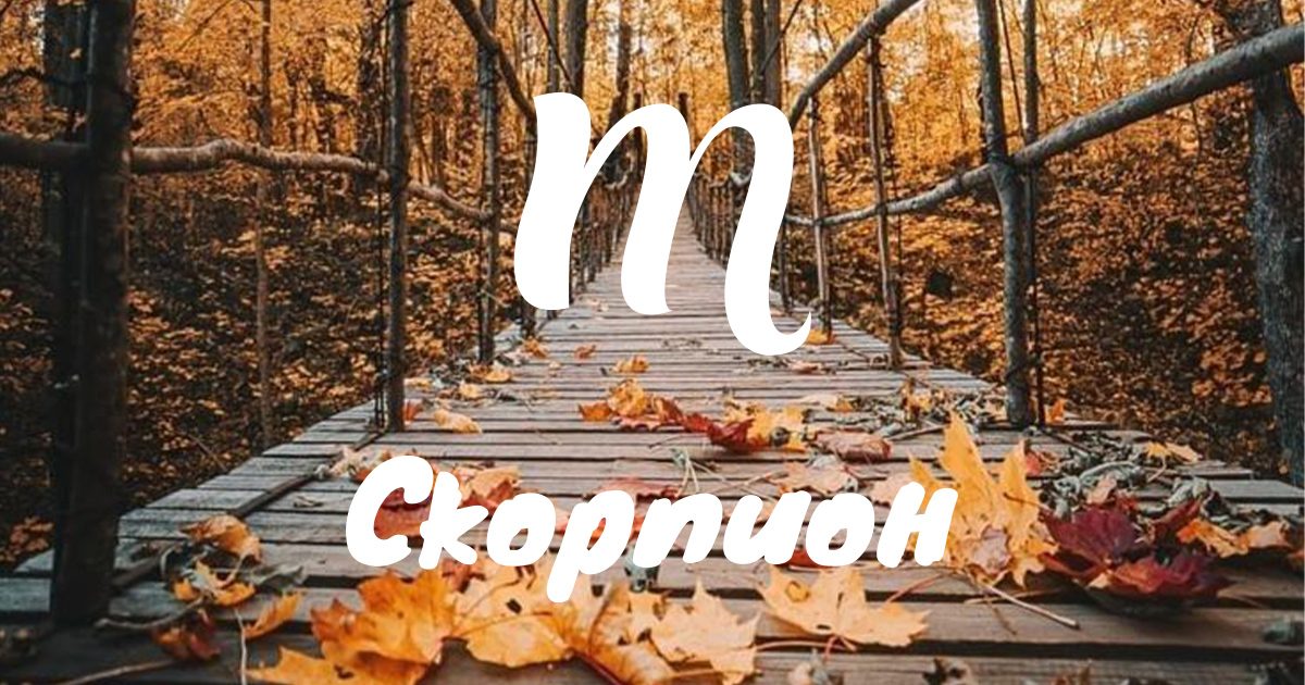 Месечен хороскоп за Скорпион за октомври