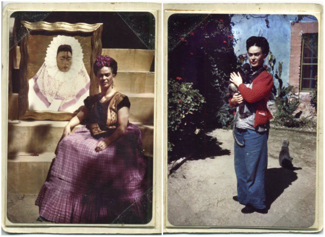 15 непоказвани до този момент снимки на неповторимата Фрида Кало