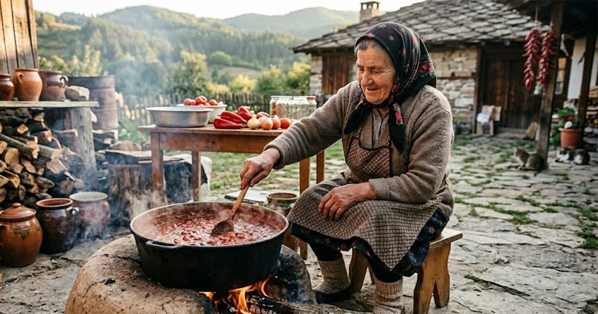 Забравете за купешката! Точната пропорция за бабината едросмляна лютеница