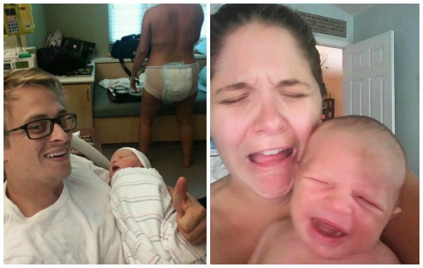 Майка качи своя снимка с памперс след раждането и шокира Интернет