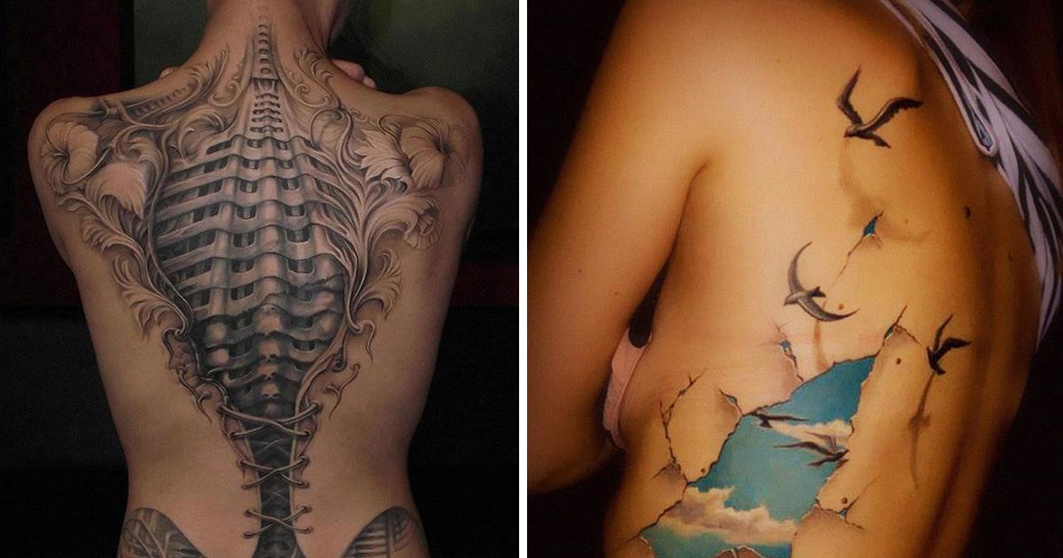 Невероятно: 3D татуировки, които ще ви накарат да се вгледате внимателно